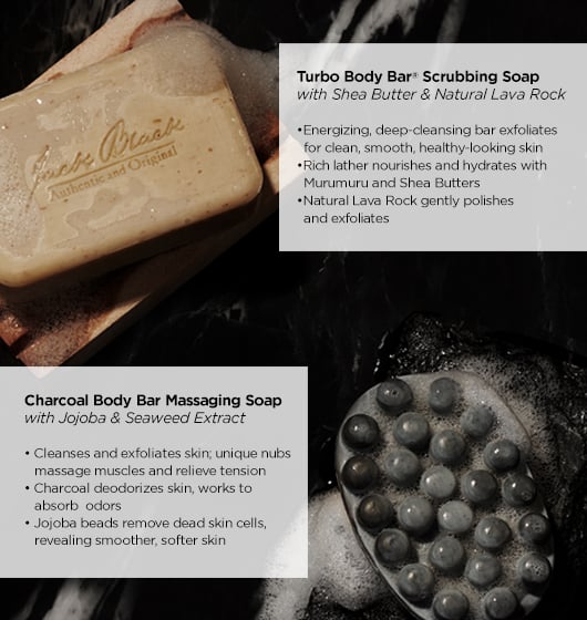 Charcoal Body Bar Massaging Soap - Image 2